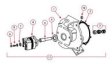 (image for) Banjo 18025 Seal Assembly for 3" Hydraulic Adapter