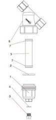 (image for) Banjo LS075-C1 1/2" - 3/4" End Cap for LS050 & LS075