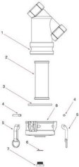 (image for) Banjo LS2120 1 1/2" - 2" 120 Mesh Screen for LS150 & LS200