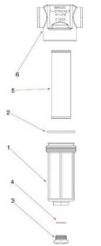 (image for) Banjo LST204SS 4 Stainless Steel Mesh Screen for MLS222