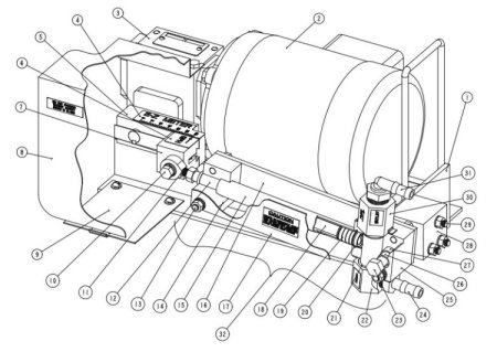 (image for) CDS-John Blue 54-9012 5-30 cylinder head O-ring