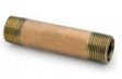 (image for) Culver NIP343 BR 3/4" x 3" Red Brass Nipple