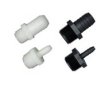 (image for) Green Leaf Inc A1038P 1" MPT x 3/8" Barb Poly Straight Adapter (A1038-P)