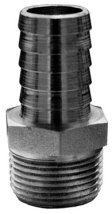 (image for) Hypro 9A3812 Stainless Steel 3/8" MPT x 1/2" HB Fitting
