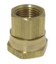 (image for) Dixon 5021208C 3/4" x 1/2" Female Hose x Female Pipe Swivel Fitting (K-609)