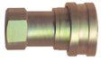 (image for) Northwest Hydra-Line B60-4-4B 1/4" Brass Double Shut-Off Coupler (BH2-60Y)