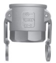 (image for) PT Coupling 2000420 HC Alum 2" Coupler x 2" Female NPT Thread (20D) Part D