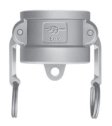 (image for) PT Coupling 2001115 HC Aluminum 1 1/2" Dust Cap (15V) Part V