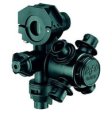 (image for) Spraying Systems QJ364F-1000-1-NYB-VI 1" Nozzle Body Dry Bm w/ Fertilizer Outlet