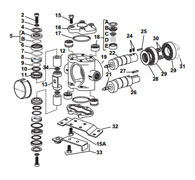 Hypro 1810-0013 Retaining Ring (Shaft) for 5321C and 5322C Series Hypro 1810-0013 Retaining Ring (Shaft) for 5321C and 5322C Series