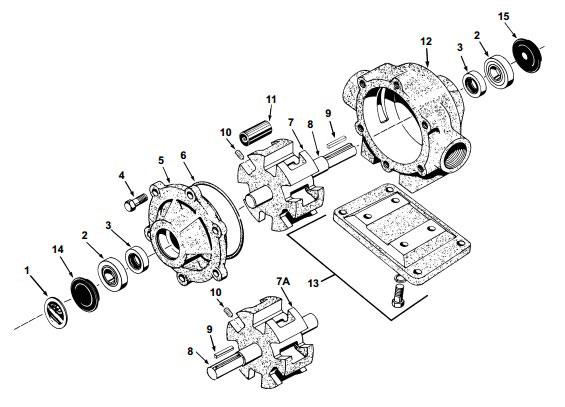 (image for) Hypro 3430-0406 Repair Parts Kit for 1500C/1500N/1500XL Series