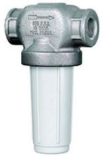 Spraying Systems AA124A-1-AL-50 1" Aluminum TeeJet Line Strainer